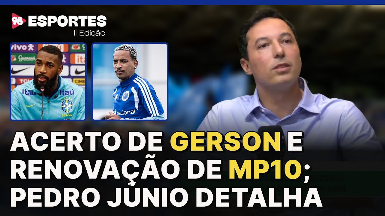 Entrevista exclusiva com Pedro Júnio, vice-presidente do Cruzeiro