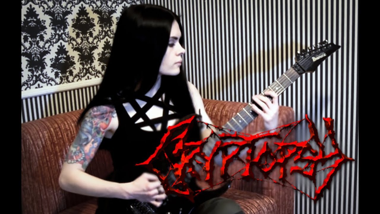 Cryptopsy - Phobophile (guitar cover)