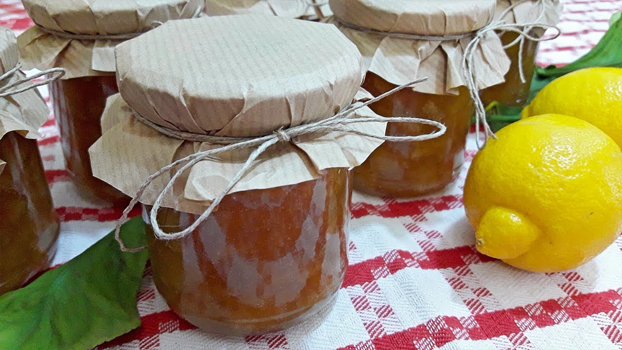 Džem od limuna bez konzervansa - Confettura di limoni senza conservanti