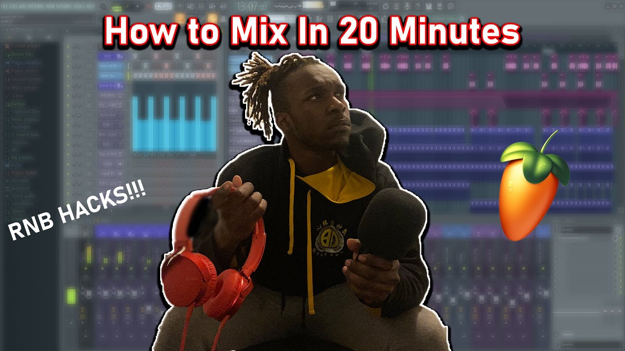 How To Mix Rnb Vocals in FL Studios Using Stock Plugins
