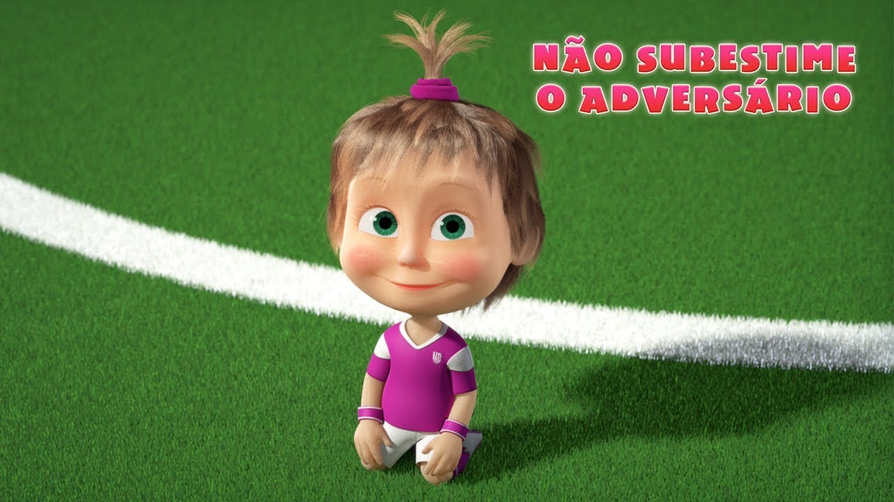 Masha e o Urso - ⚽ Não Subestime o Adversário 🏆 Edição de Futebol