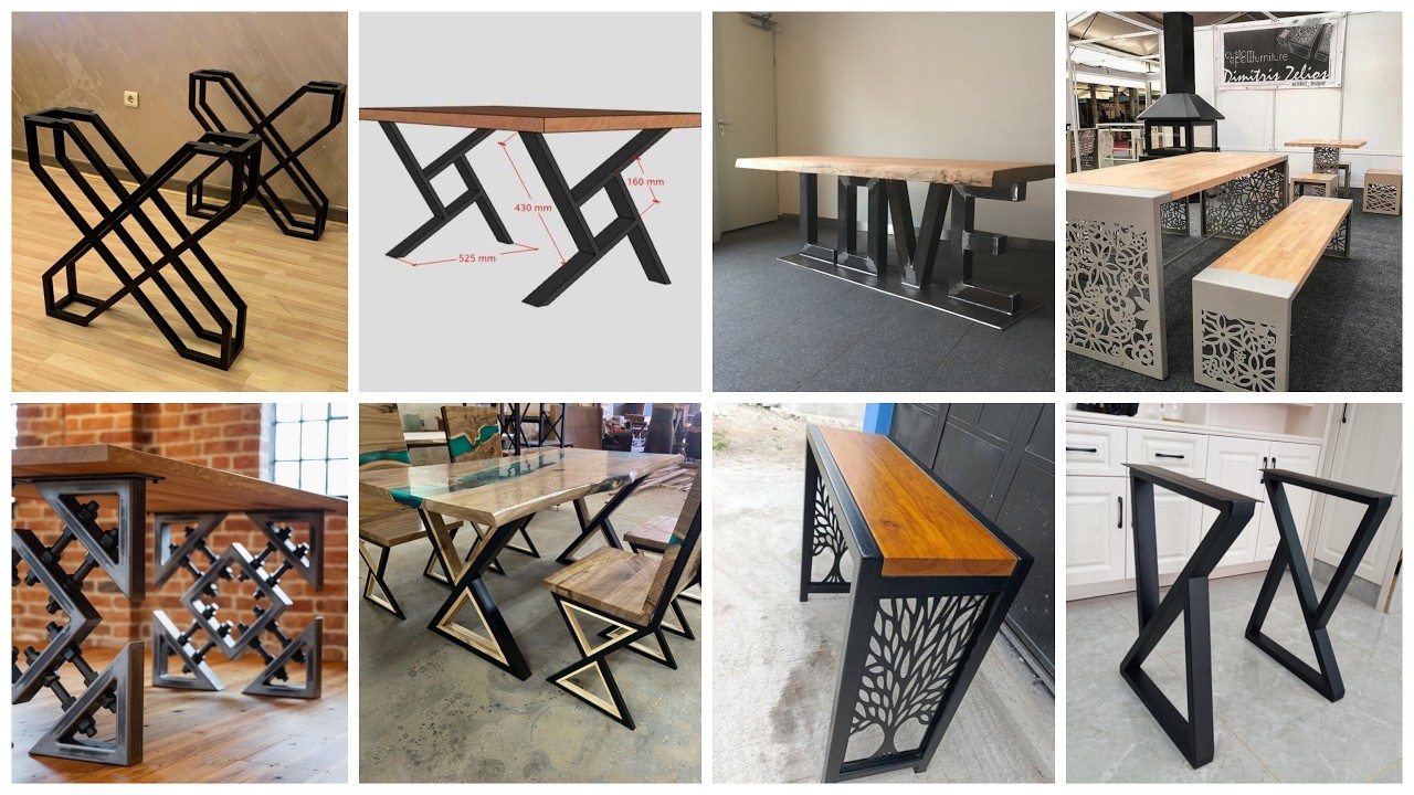 Metal Table Leg Ideas That Transform Any Wood Table