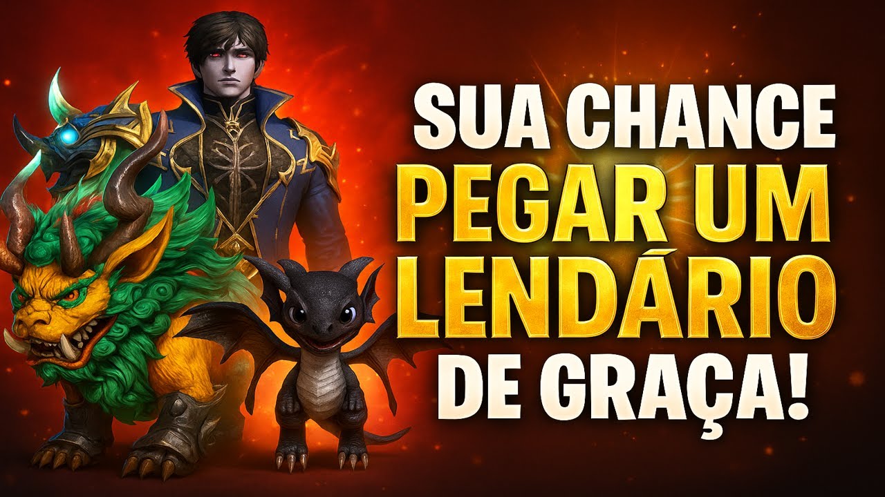 🐉 ROHAN 2: PEGUE SUA MONTARIA LEND&Aacute;RIA DE GRA&Ccedil;A AGORA! (EVENTO LIMITADO!)