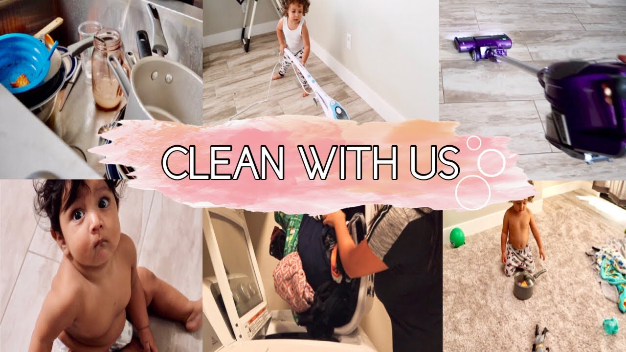 CLEAN WITH ME #momlife 👩‍👦‍👦