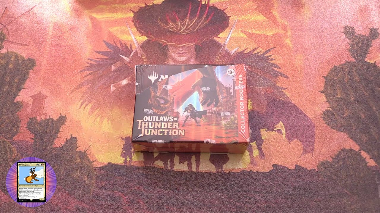 AWESOME Outlaws of Thunder Junction Collector Booster Box!