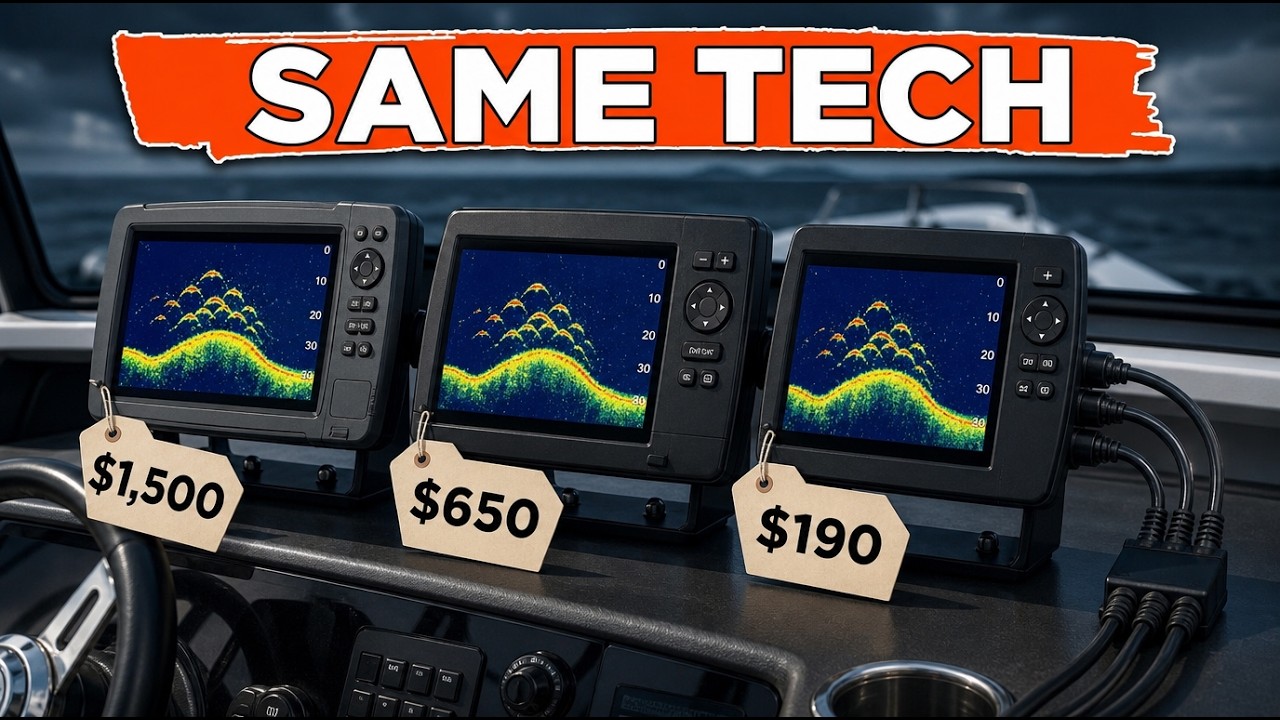 6 Fish Finder Brands Running the Same Sonar Chip (The Screen Is the Only Upgrade)