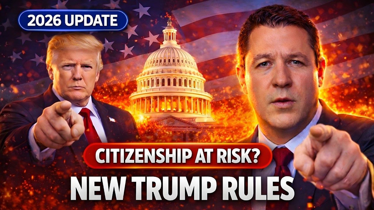 Trump Immigration Policy 2026 Update | New Rules for Naturalized Citizens | Full Legal Breakdown