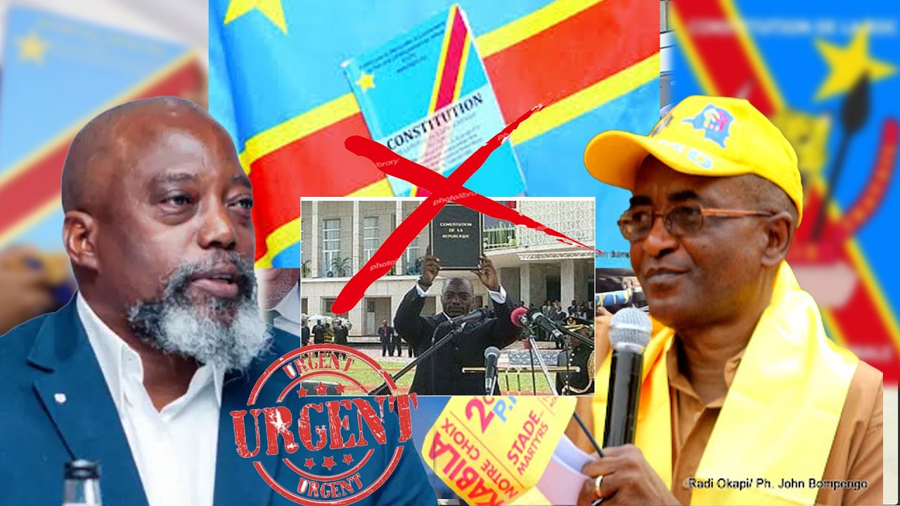 PROF. BONGELI CLOUE KABILA NOTRE CONSTITUTION ÉTAIT PROFITABLE POUR LUI ET SA FAMILLE ÇA SUFFIT !