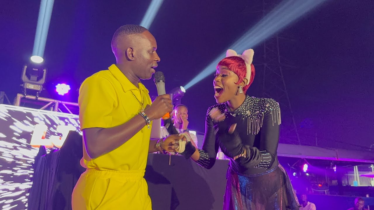 Mc Mariachi ne Kapa Cat Belangidde Boxers ne Nikers Ezalayisi ku Party ya Lydia Jazmine