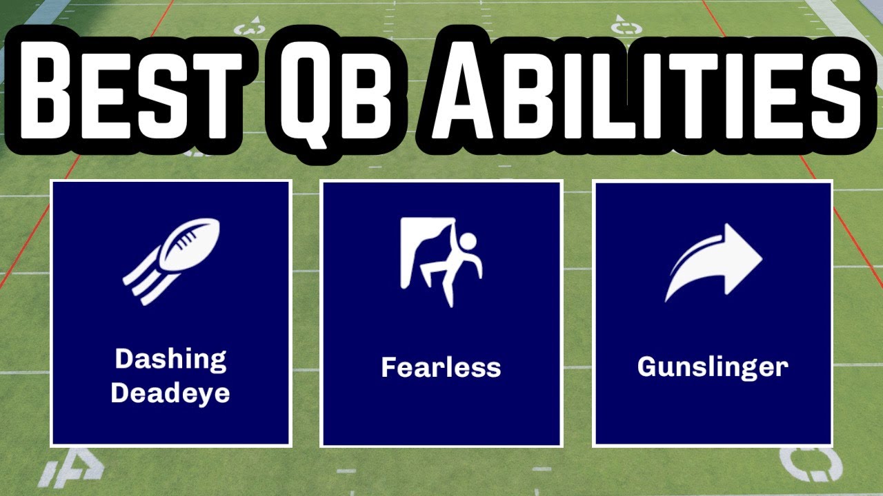 The Best QB Abilities In Madden 23!