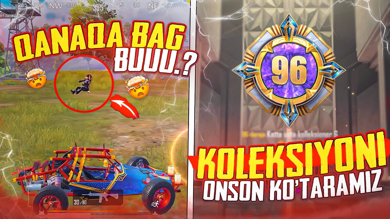 KOLLEKSIONI OSON 95 LV QILAMIZ 🤩 / QANAQA BAG BU 🧐 #pubg #pubgmobile