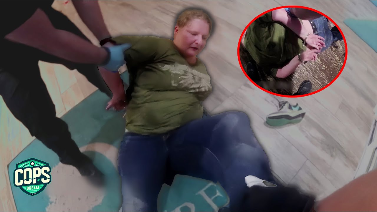 Drunk 250-Pound Karen Arrested For Public Intoxication | Karens Getting Arrested By Police