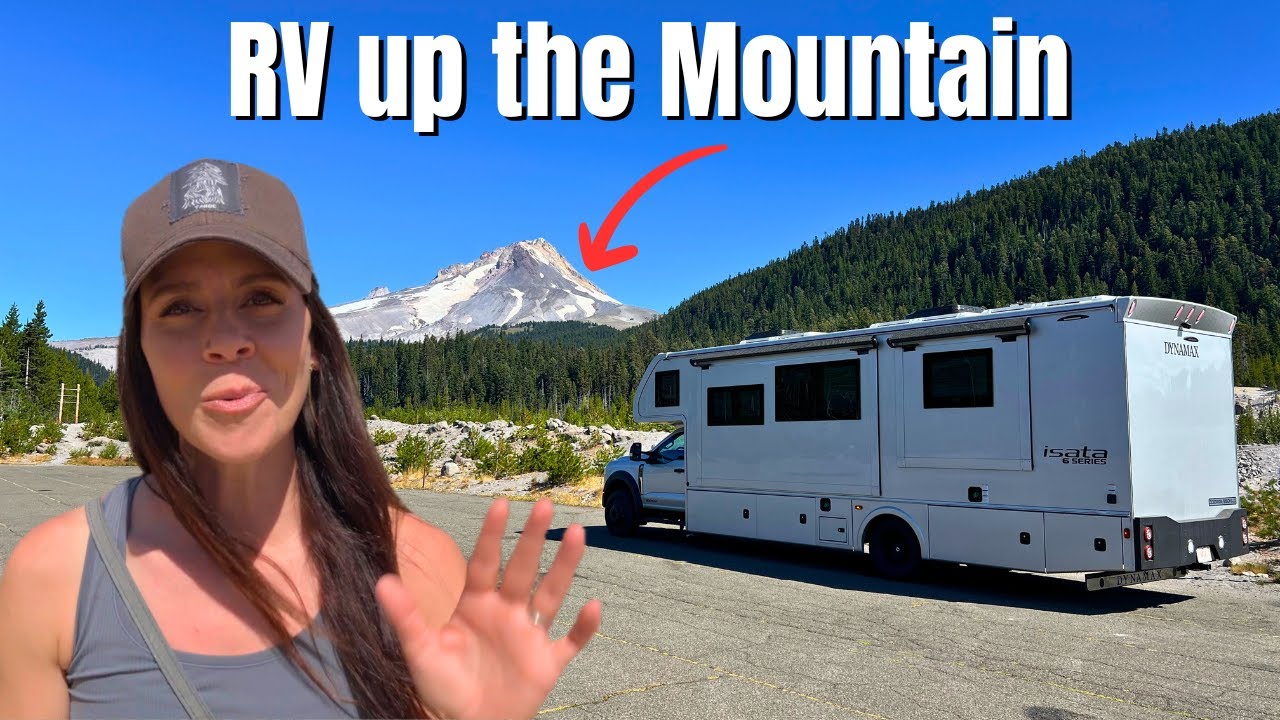 Unusual RV Destination in Oregon (RV Life at Mt Hood and Timberline Lodge!)
