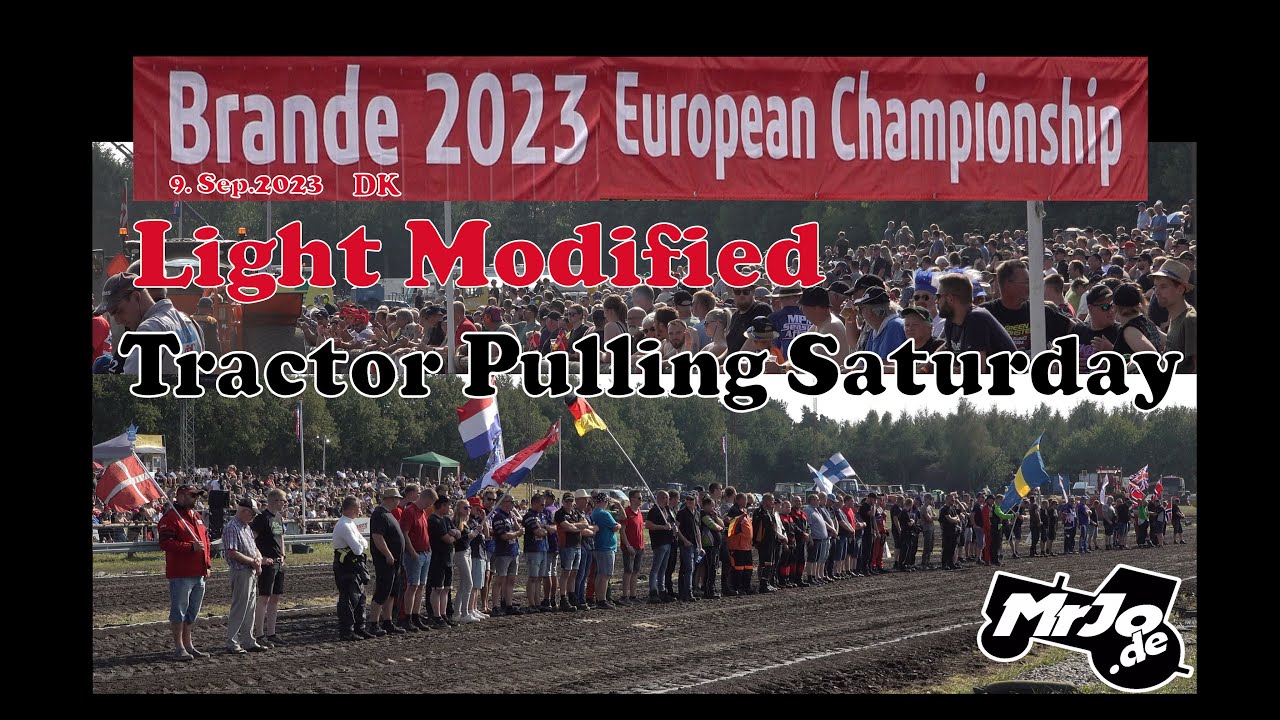 Light Modified Tractor Pulling EC 2023 Brande DK by MrJo
