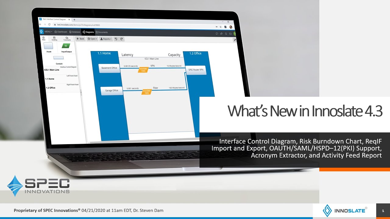 What Is New in Innoslate 4.3