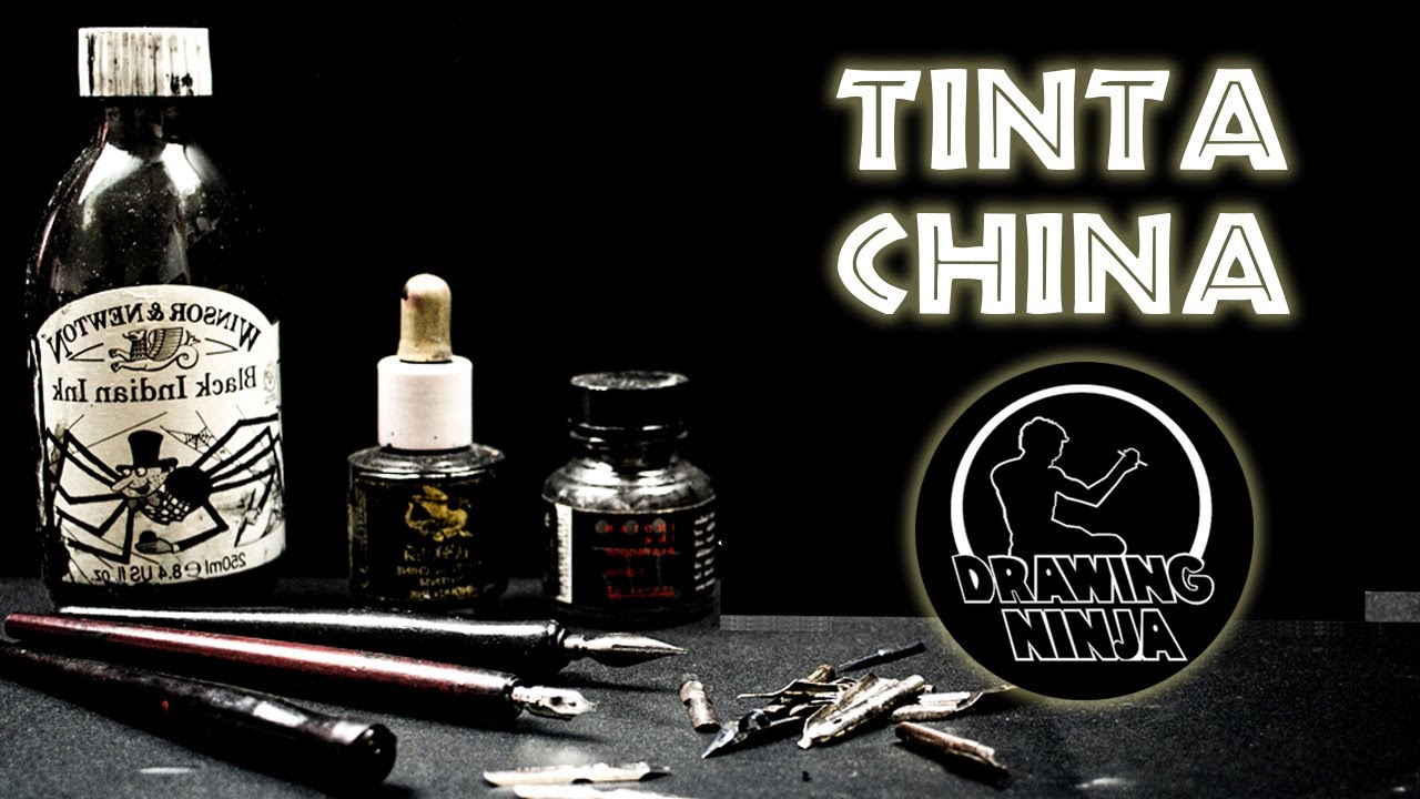 Cómo dibujar con plumilla tinta china | DRAWNGNINJA | DIBUJO EXPERIMENTAL.
