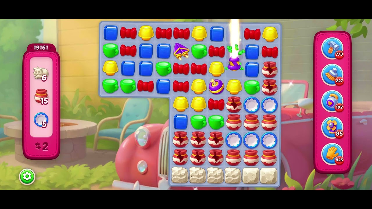 Homescapes Level 19161  -- No cheats
