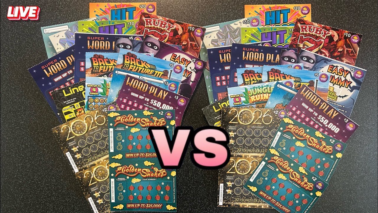 LIVE $200 BATTLE Of Australian Scratch Tickets Between Two Stores!!