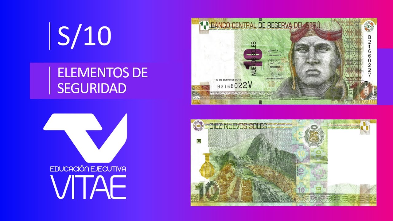 Elementos de Seguridad del Billete de 10 Soles | BCRP