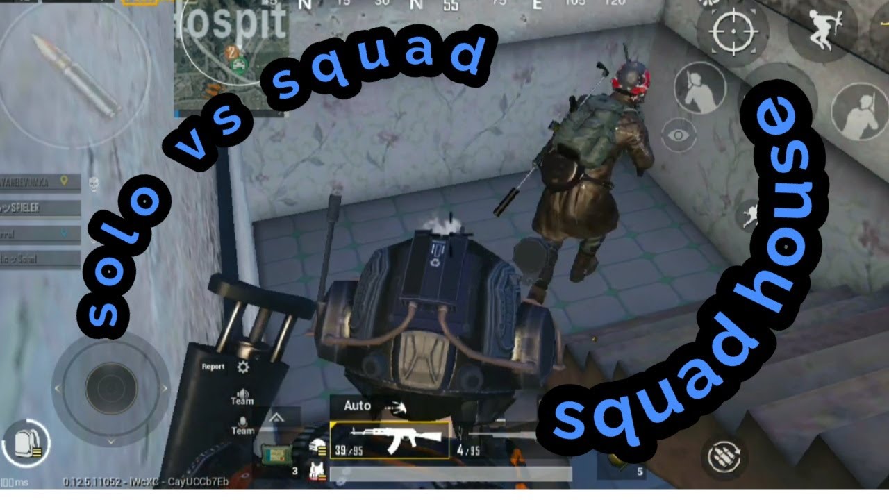 HOW TO CAMP IN SQUAD HOUSE IN SOLO VS SQUAD SITUATION || PUBG MOBILE ||