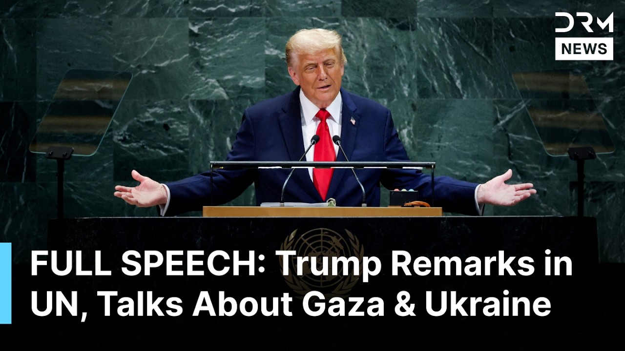 FULL FIERY REMARKS: Trump Targets UN, World Leaders, and Germany&rsquo;s Green Deal in UN Speech | AC1B