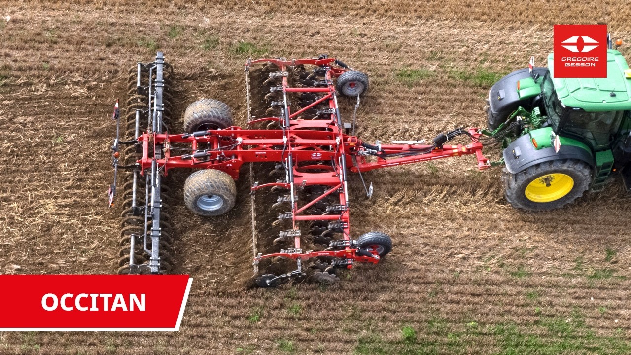 Shallow Stubble Cultivators OCCITAN - Range presentation - Gregoire Besson