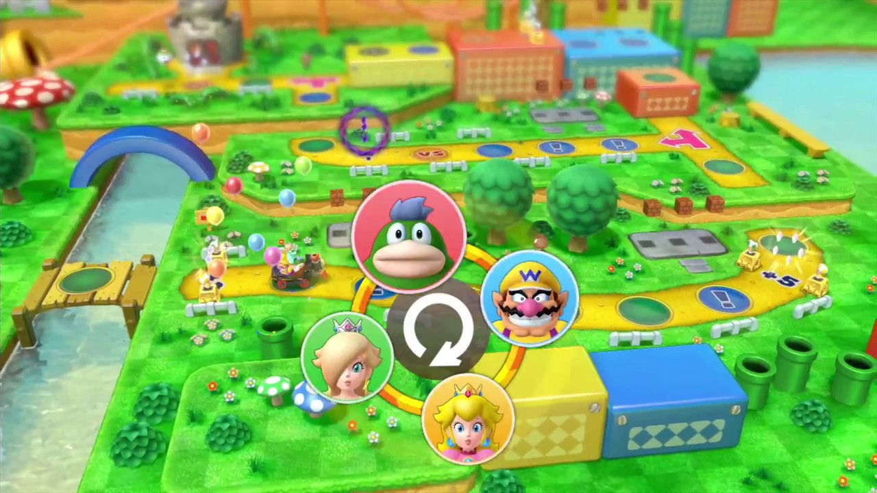 Mario Party 10 Mushroom Park (Master CPU) Wario, Spike, Rosalina, Peach #126