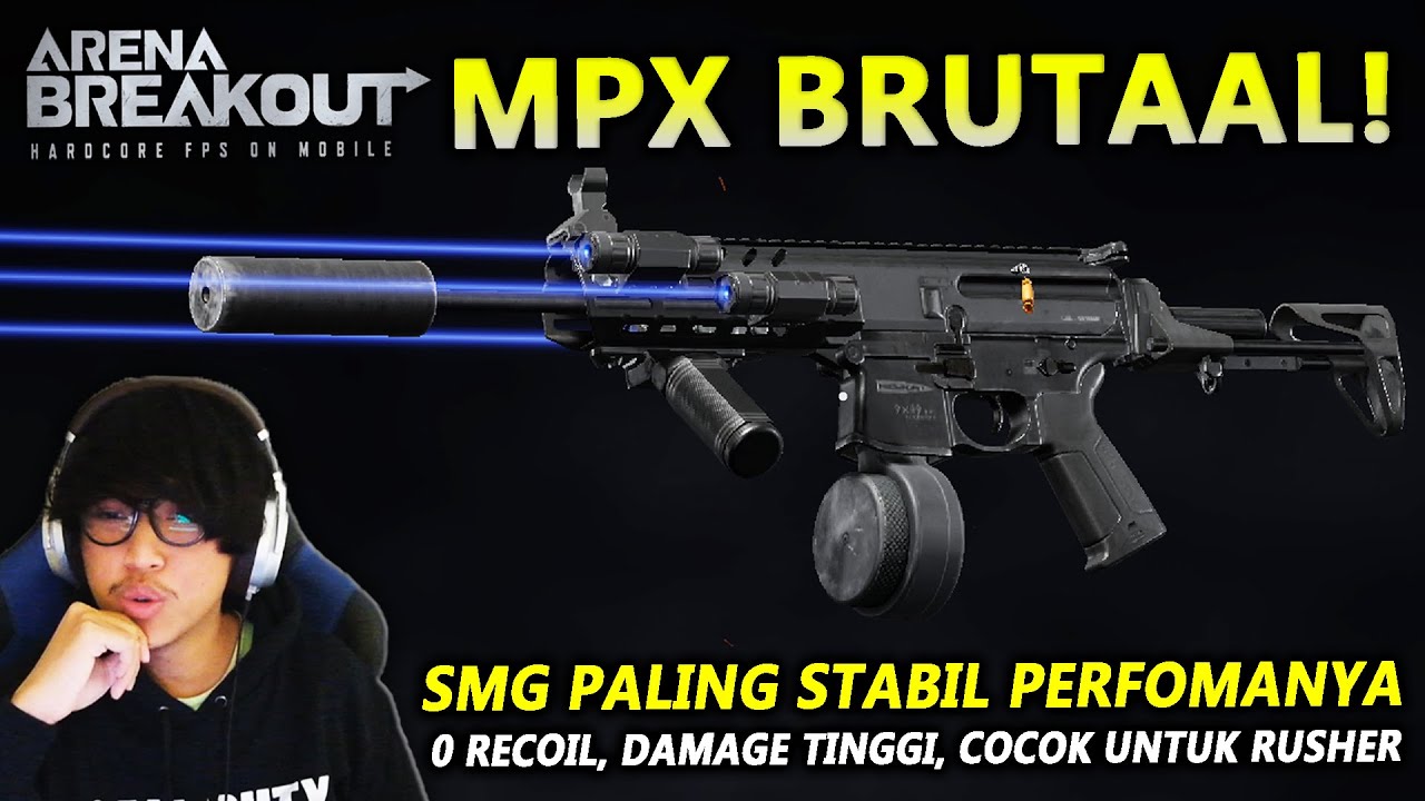 MPX TERLALU BRUTAL KALO GUA YANG PAKE! SETTINGAN BUDGET TAPI BISA SOLO VS SQUAD! - Arena Breakout