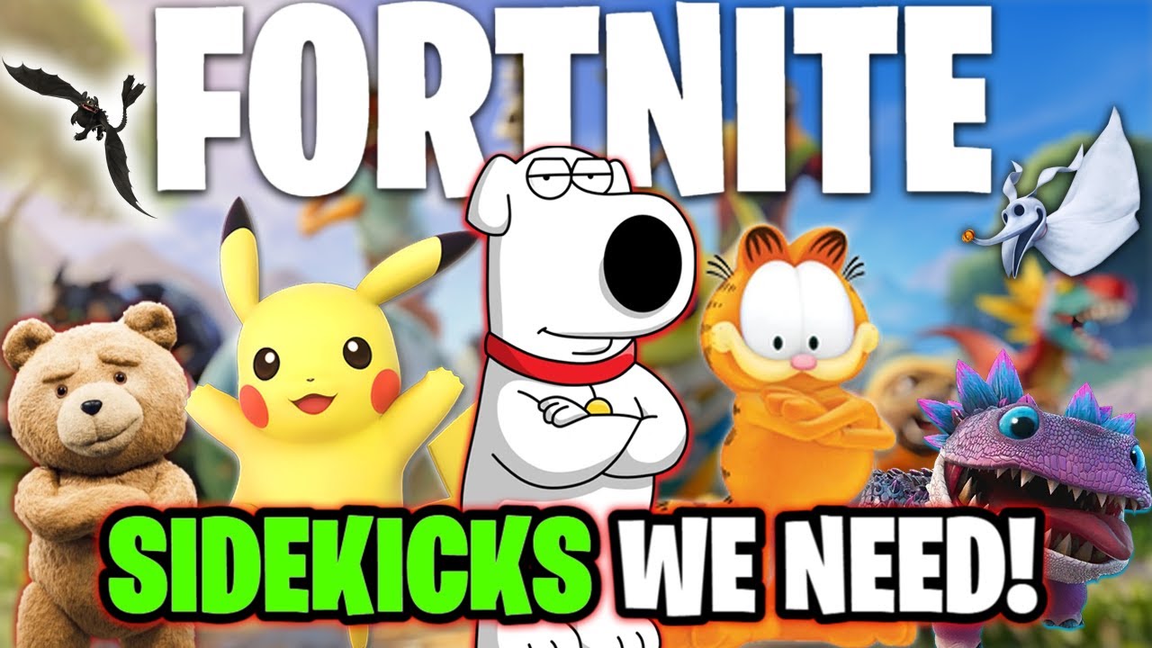 Напарники, которые нам НУЖНЫ в Fortnite