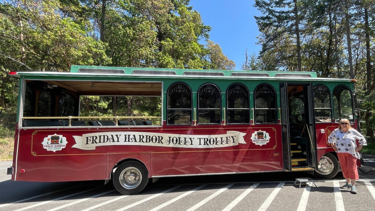 Jolly Trolley Tour of Friday Harbor || Small Ship Cruising Day 3