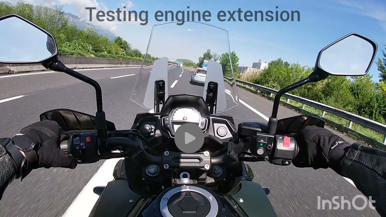 Versys 650, First test on the highway!!!