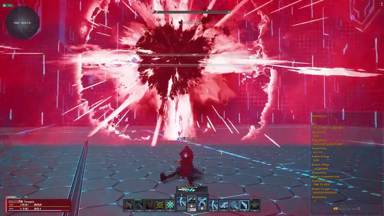 [PSO2:NGS] Fleeting Fight Lv.75/79 - Slayer (4:12) | セツナノイッセン 1131.4%