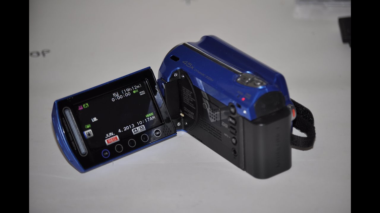 JVC Everio GZ - MG750 80GB HDD CAMCORDER Test footage
