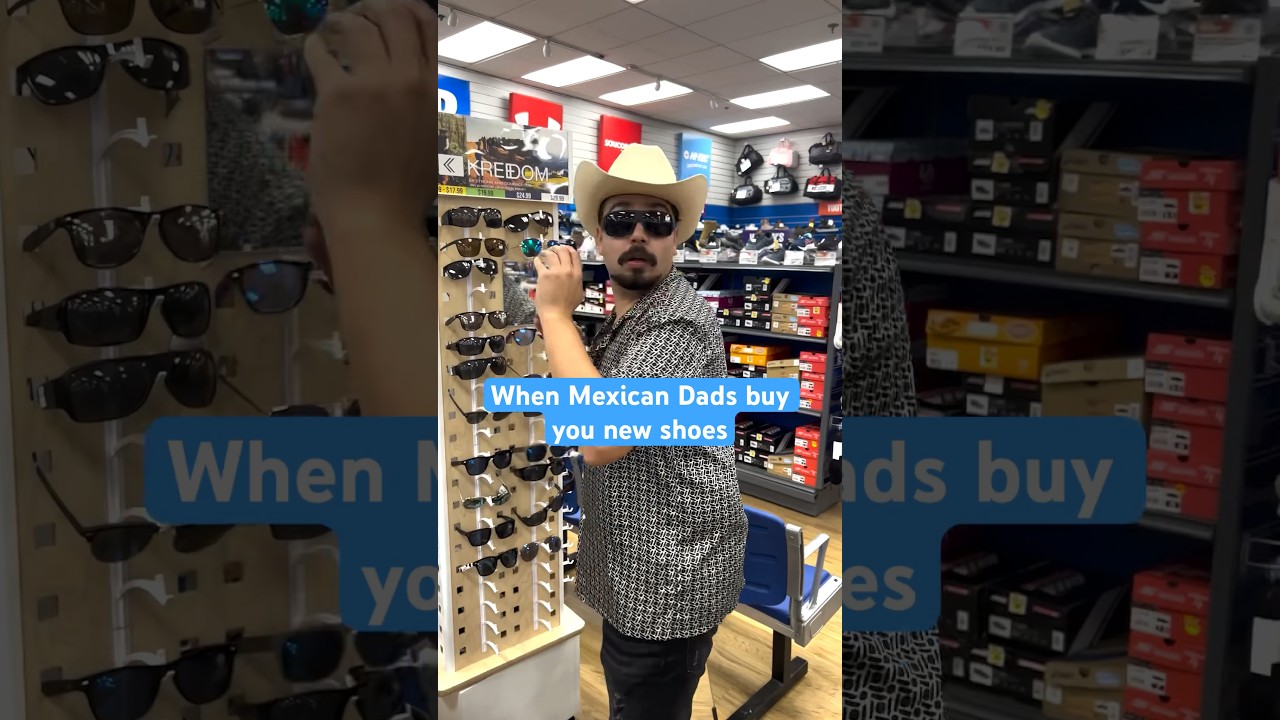 When Mexican dads buy you new shoes 😂 @jaymendoza #mexican #comedy #funny