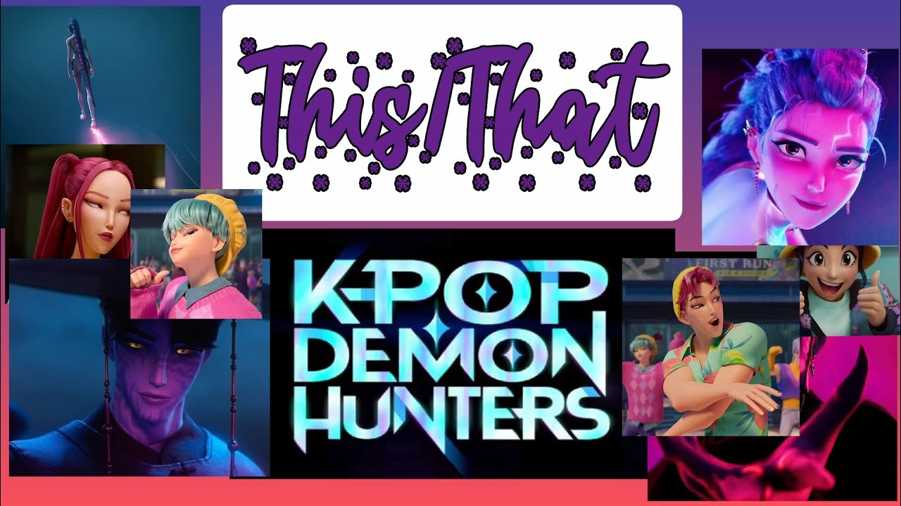 This/That but#kpopdemonhunters edition!💜🖤#anime#trending#viral#kpdh#rumi#jinu#rujinu#thisorthat#edit