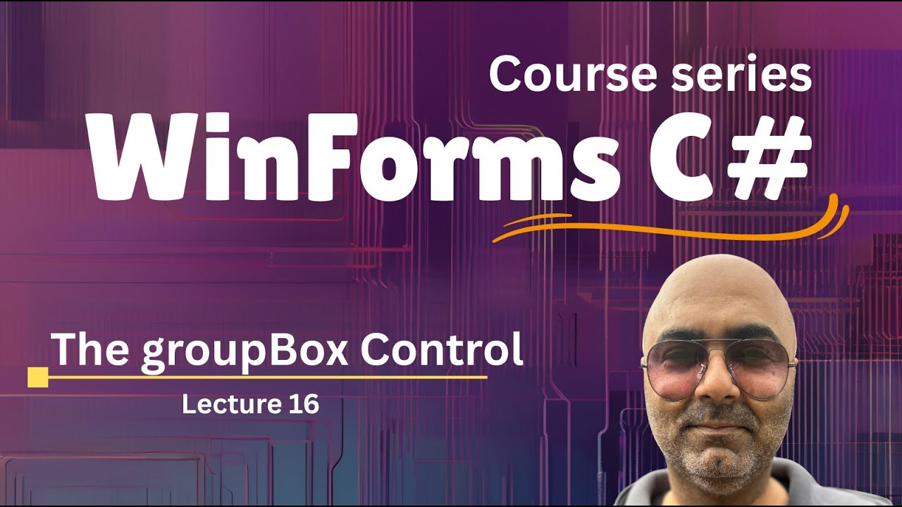GroupBox Control in C# Windows Forms  | WinForms Tutorial for Beginners