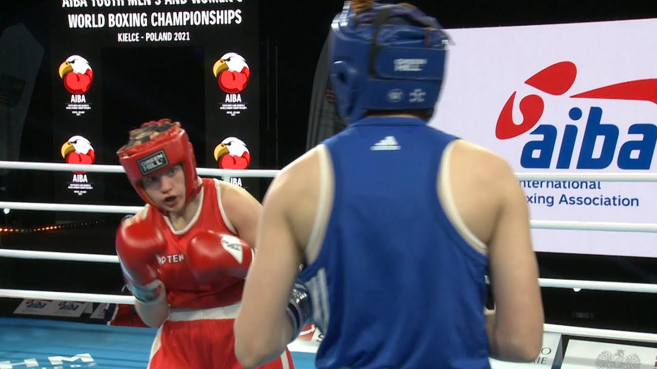 Kielce 2021 Session9B (W64kg) GALDIKAITE Beata (LTU) vs KOCHARYAN Elida (ARM)