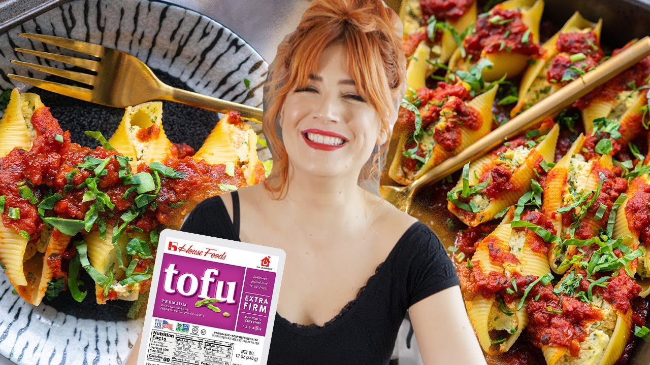 I Turned TOFU into the Best VEGAN PASTA | Ricotta Stuffed Pasta