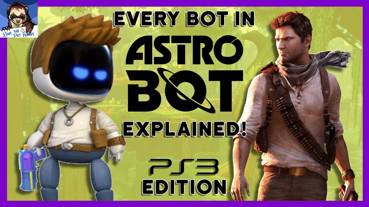 The Origins of Every Astro Bot VIP - PS3 Edition