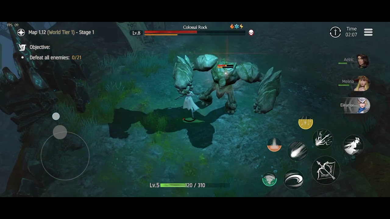 World tier stage -1🤯 fight with colossal lave 8 ⚔️⚔️#youtuber #video #gaming #levelup 