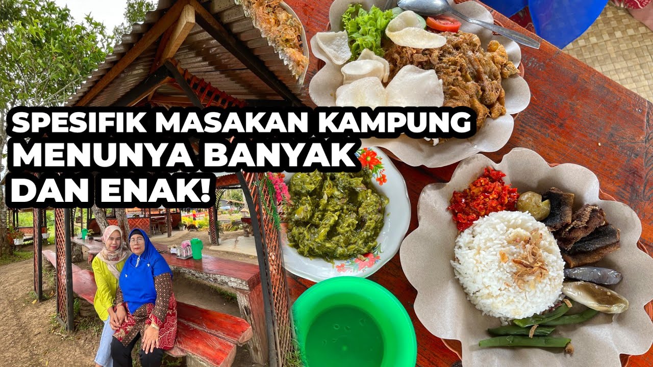 MENIKMATI MASAKAN KAMPUANG BONUS VIEW INDAH HAMPARAN SAWAH DI KAMANG MAGEK 😍
