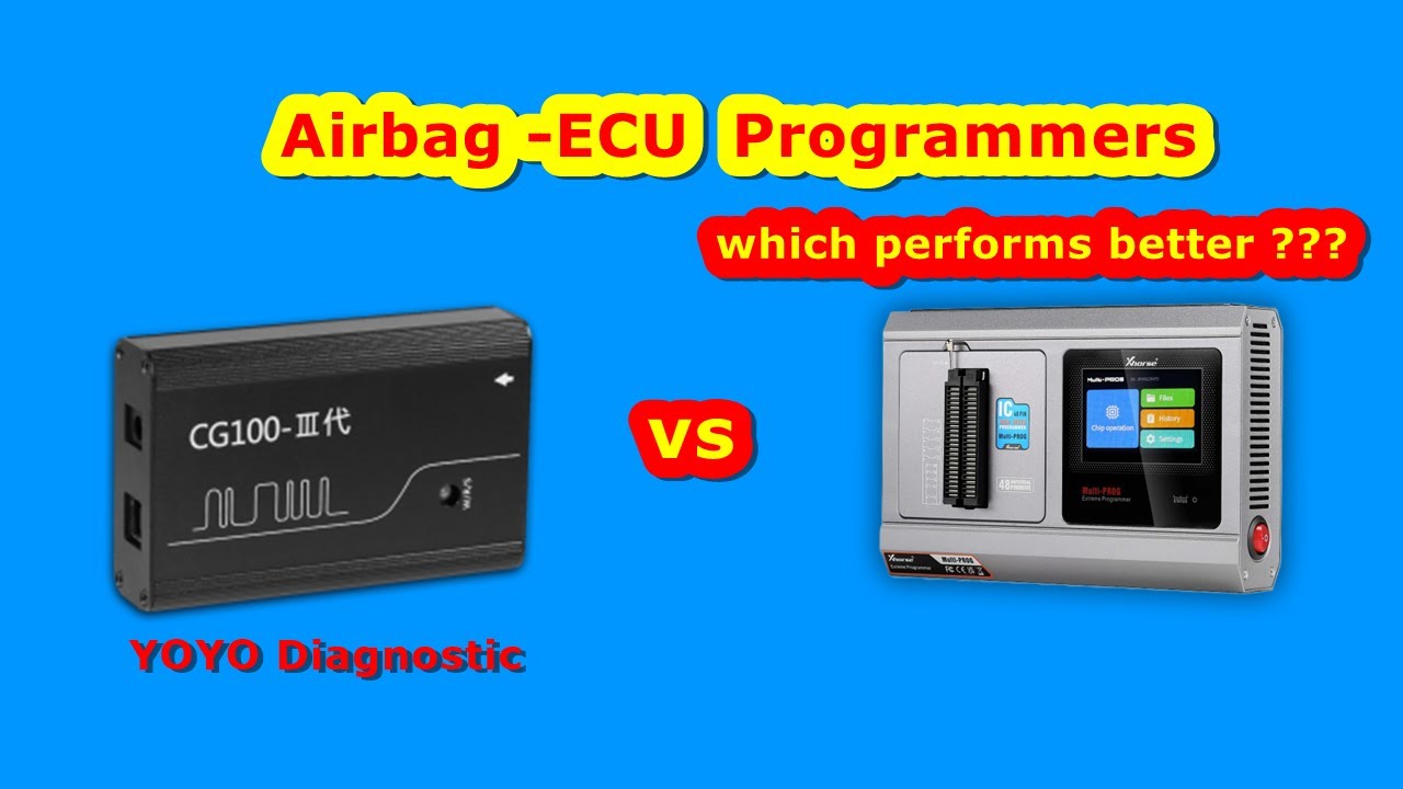 CG100pro vs VVDI Multi-PROG. Which is the best Airbag Programmer ?