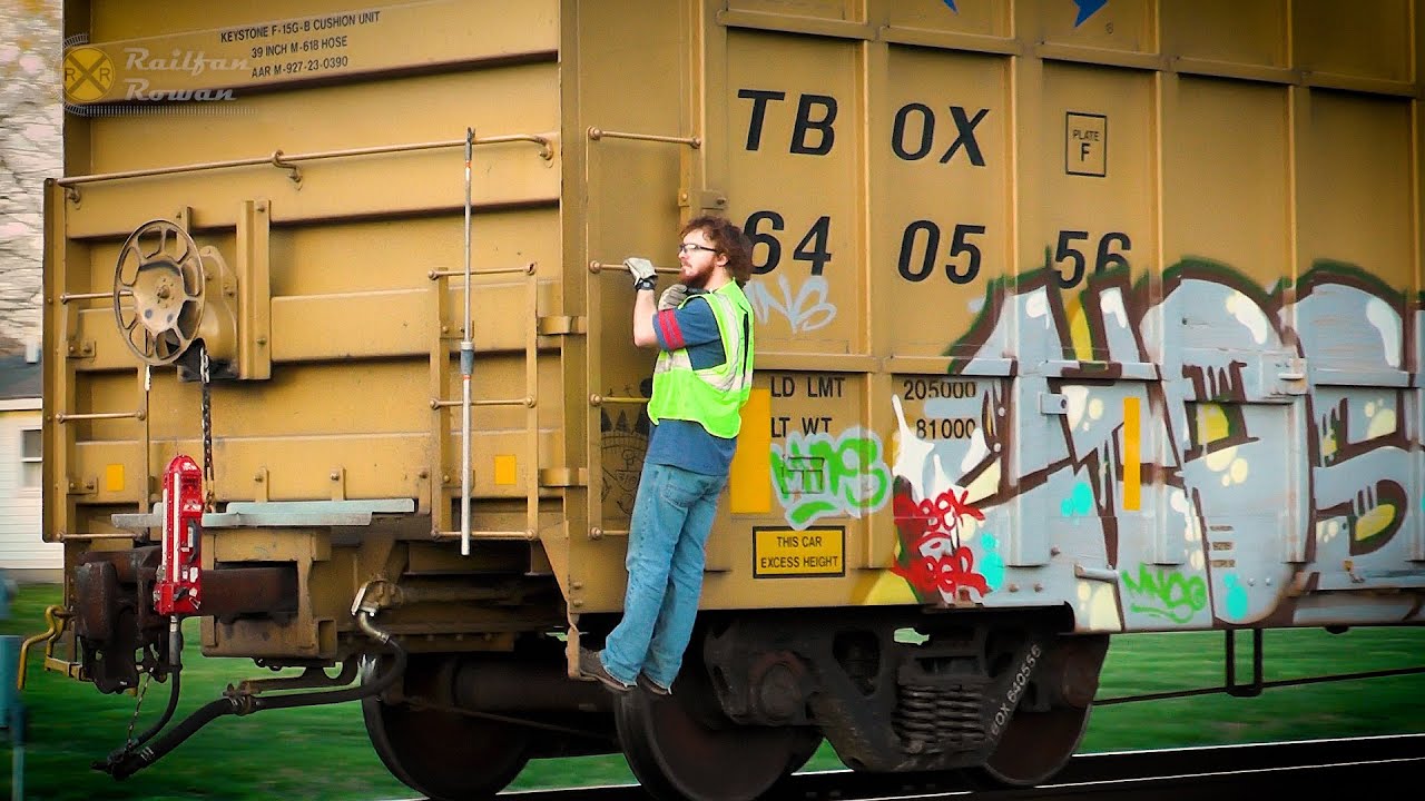 Переключение вагонов на железной дороге Norfolk Southern