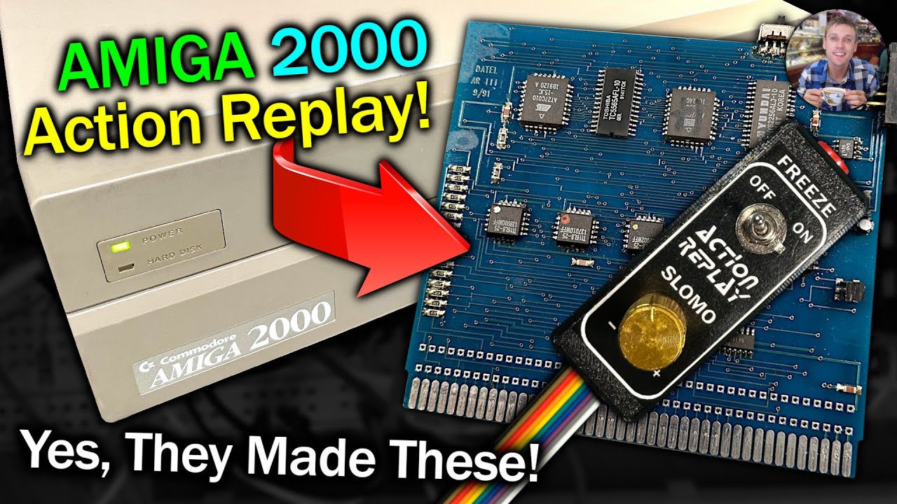 Amiga 2000 Action Replay? Они их сделали?