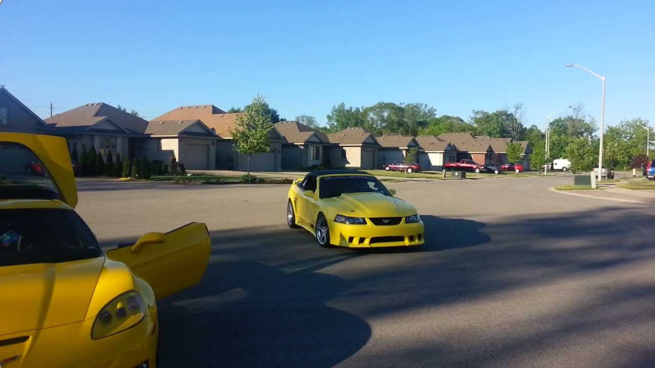 Supercharge Saleen Mustang