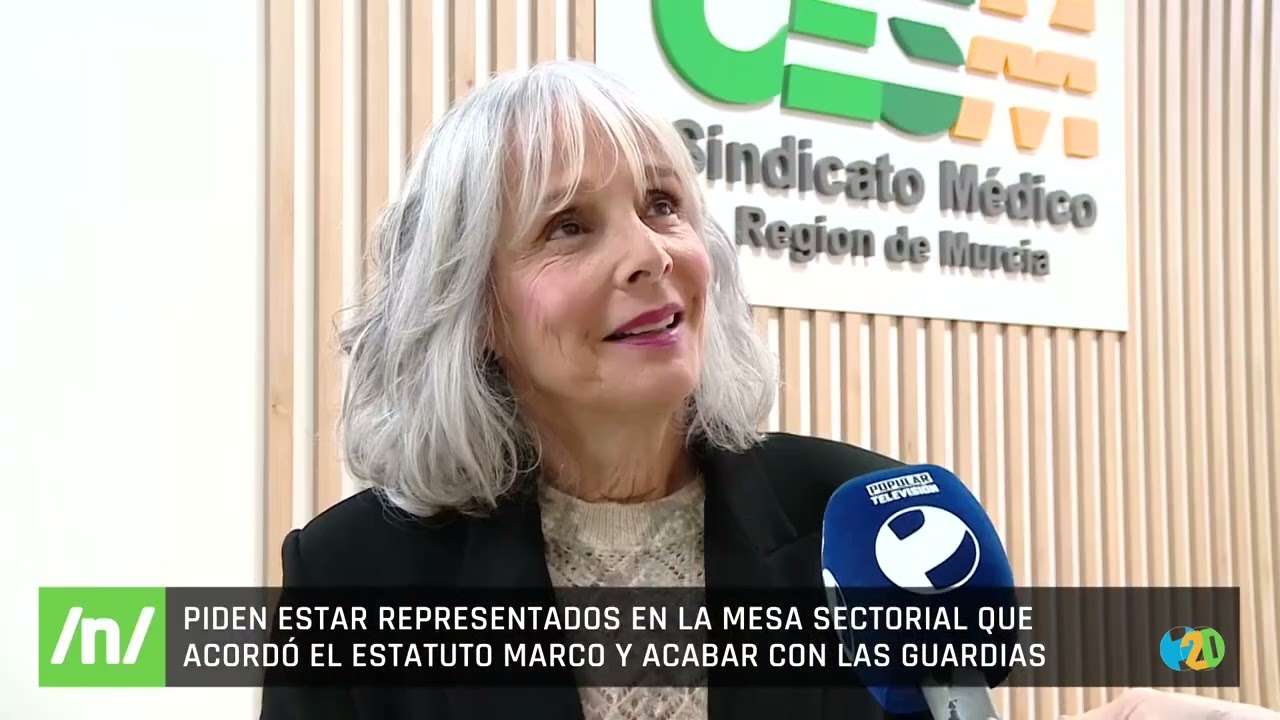28/01/2026 Médicos mantienen huelga y protestan contra el nuevo Estatuto Marco en Murcia