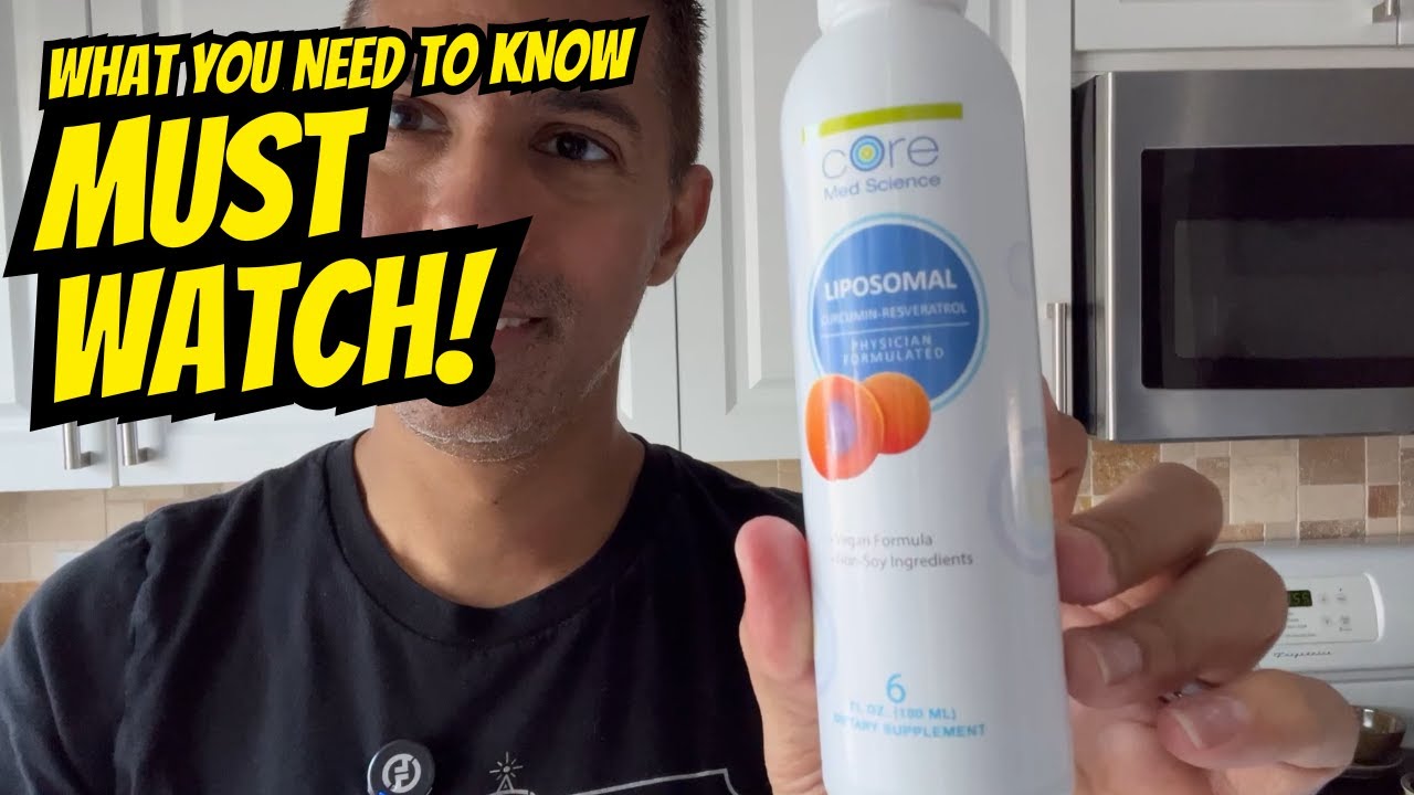 Liposomal Curcumin & Resveratrol &mdash; Core Med Science Test