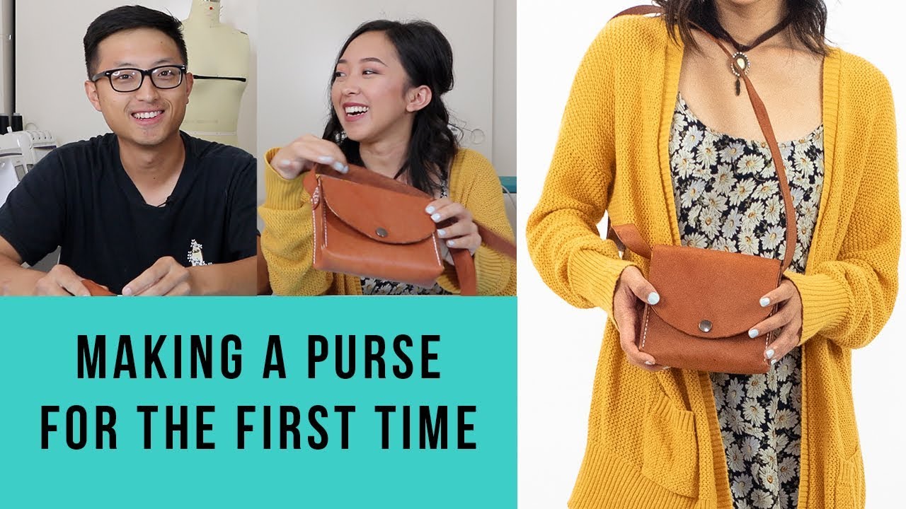 DIY Leather Bag | My Boyfriend Sews