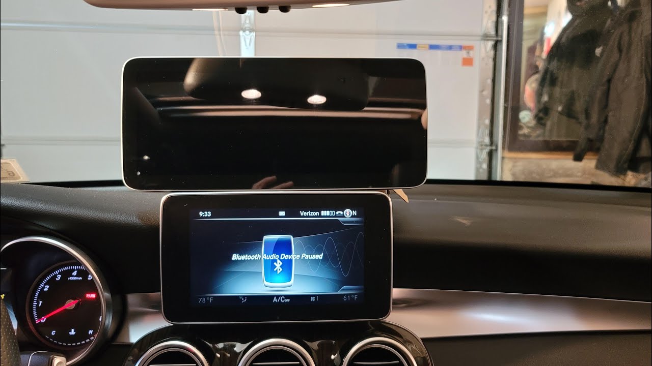 Mercedes GLC 300 Android screen 12.3