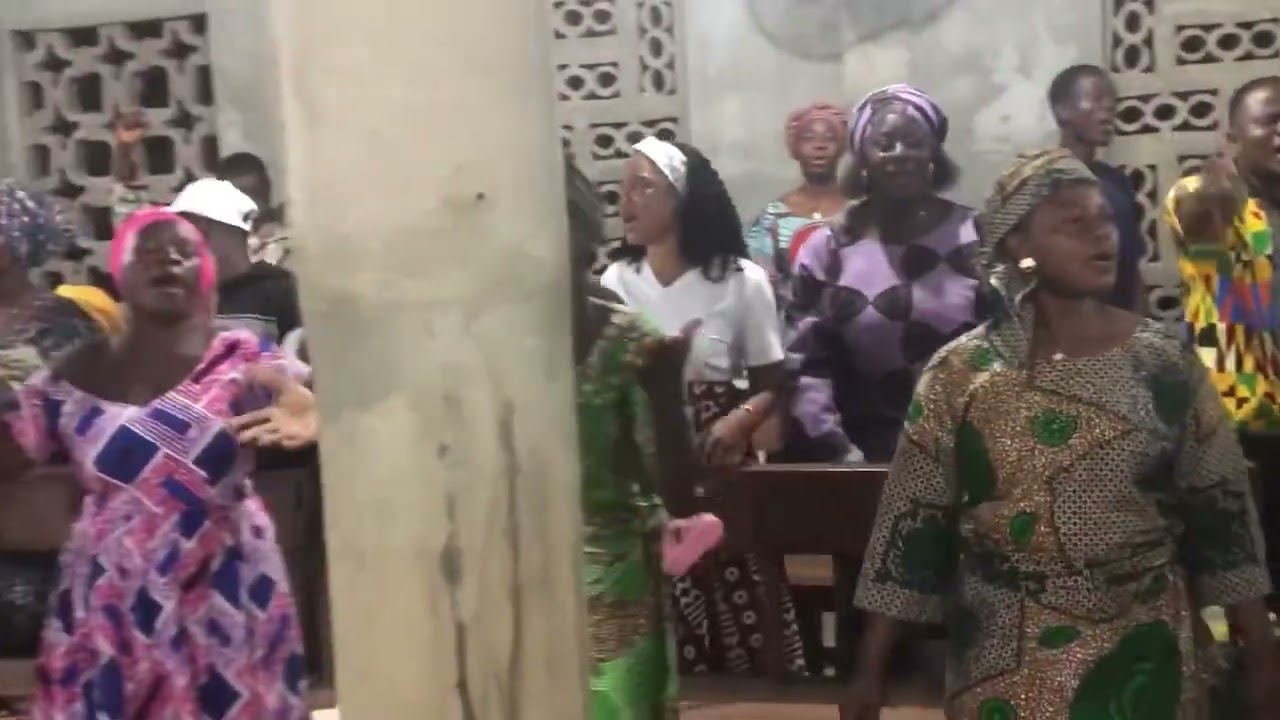 Adounkpe Moïse à l’église Mirefoc